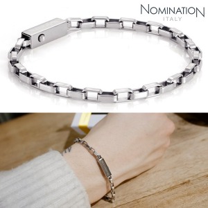 노미네이션 팔찌 BOND (본드) bracelet in stainless steel 021931(택1)